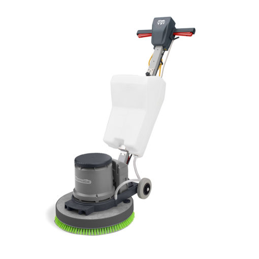 This is a multipurpose machine that caters for primary functions of scrubbing, shampooing and polishing all kinds of floors and carpets