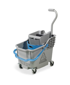 A dual compartment mopping unit with a unique parabolic separator. Capacity 18/12L , 30L. Color coded separator & handle