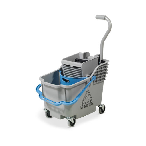 A dual compartment mopping unit with a unique parabolic separator. Capacity 18/12L , 30L. Color coded separator & handle